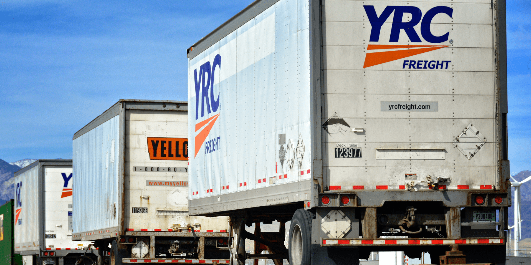 Managing Yellow Trucking Challenges in 2024 YRC containers without tractors to carry them