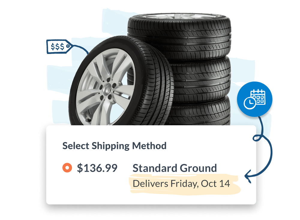 delivery date on checkout